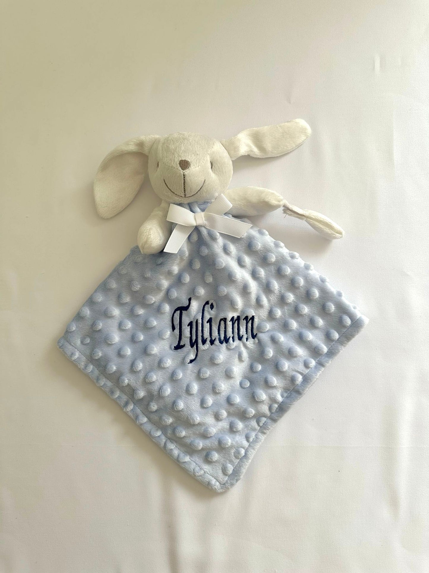 Doudou Lapin Personnalisé - 3 coloris au choix